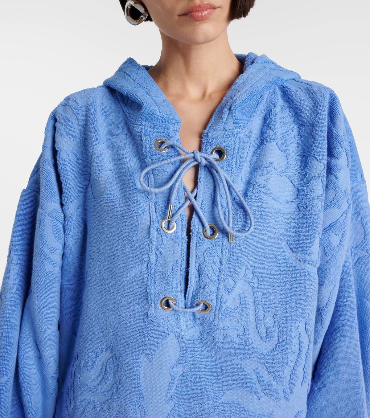 Dorothee Schumacher Cosy Towelling cotton terry hoodie