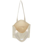 Rick Owens White Leather Tote