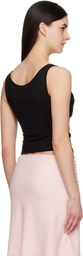 Miaou Black Luna Tank Top