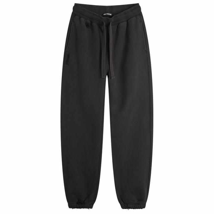 Photo: Cole Buxton Men's Distressed Sweat Pants in Washed Black