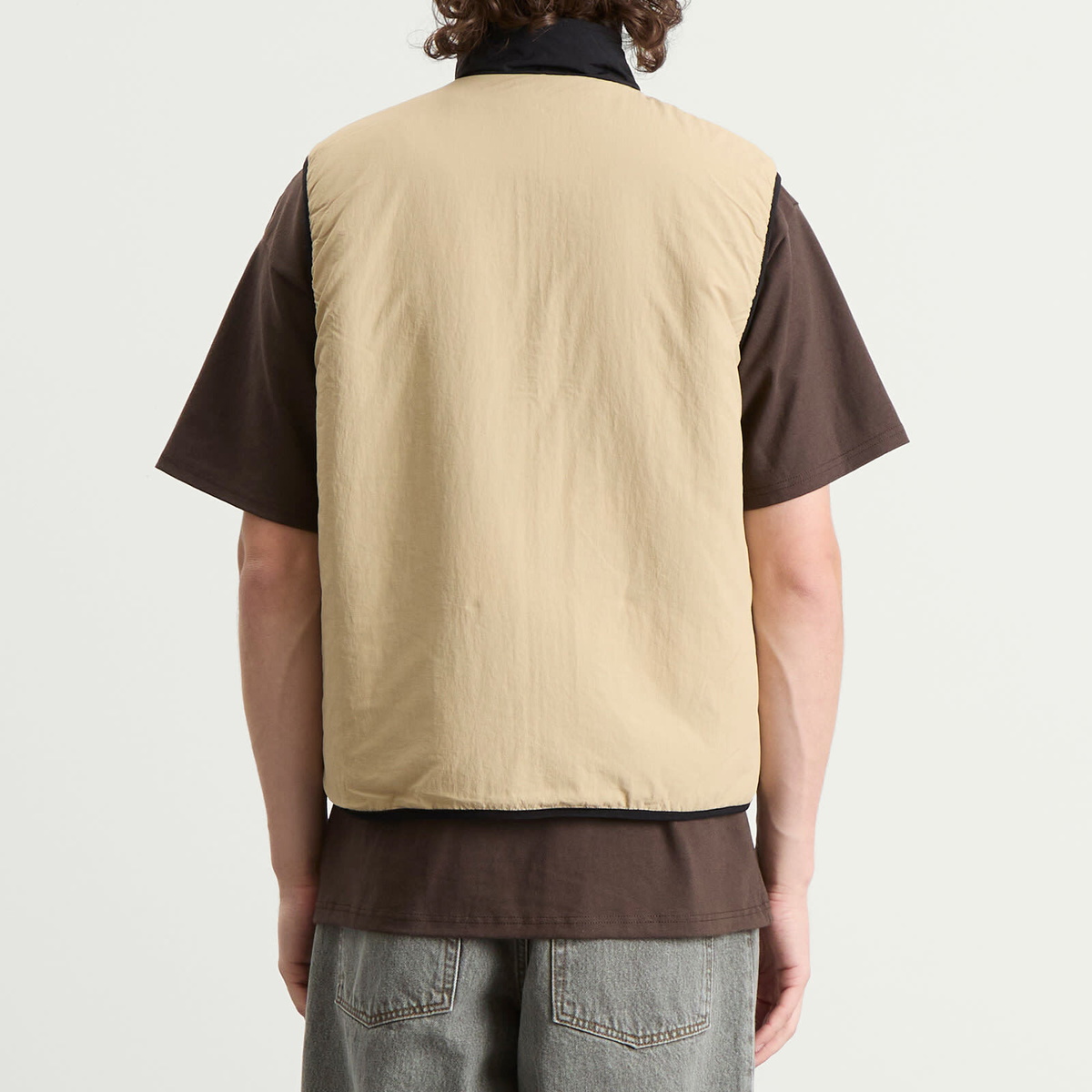 By Parra Men's Infinite Bird Reversible Vest in Navy Blue