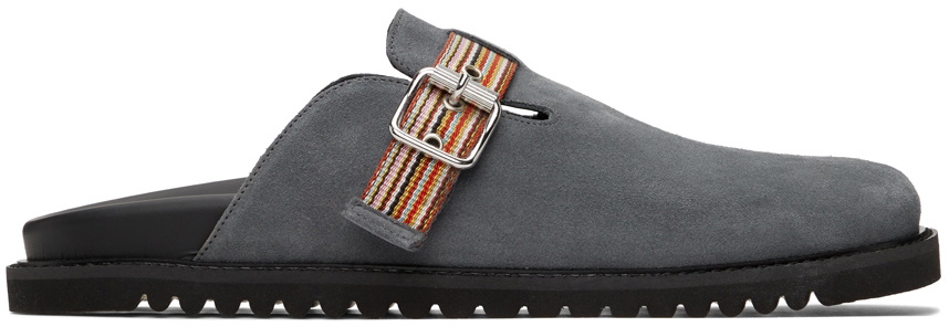 Paul Smith Grey Suede Mesa Loafers Paul Smith