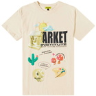 MARKET Men's Institute of the Mind T-Shirt in Beige