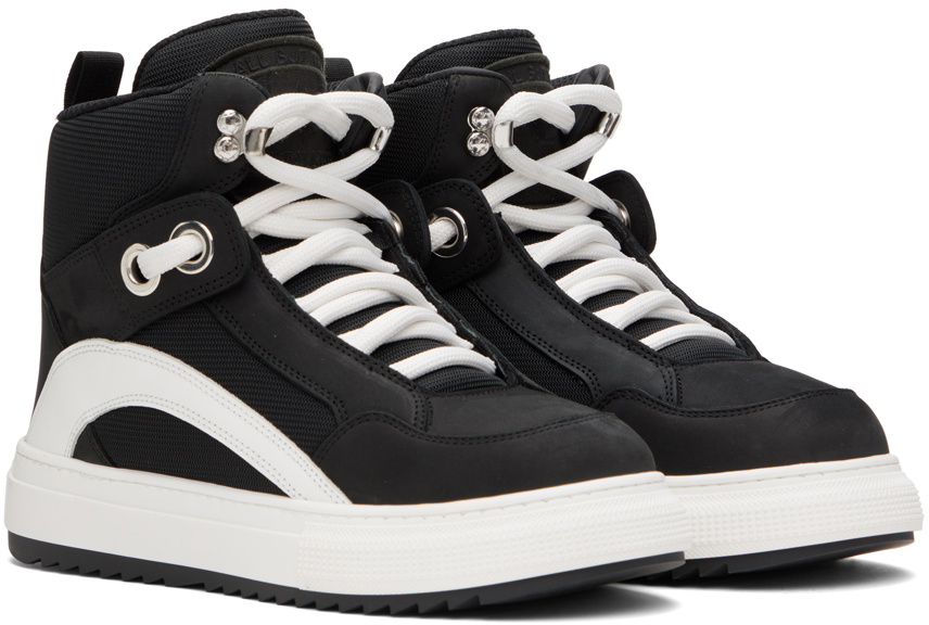 Dsquared2 Black & White Boogie Sneakers