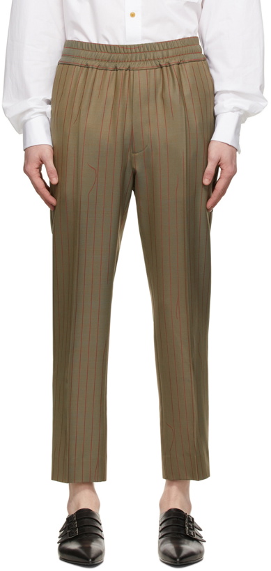 Photo: Vivienne Westwood Green George Elasticized Trousers