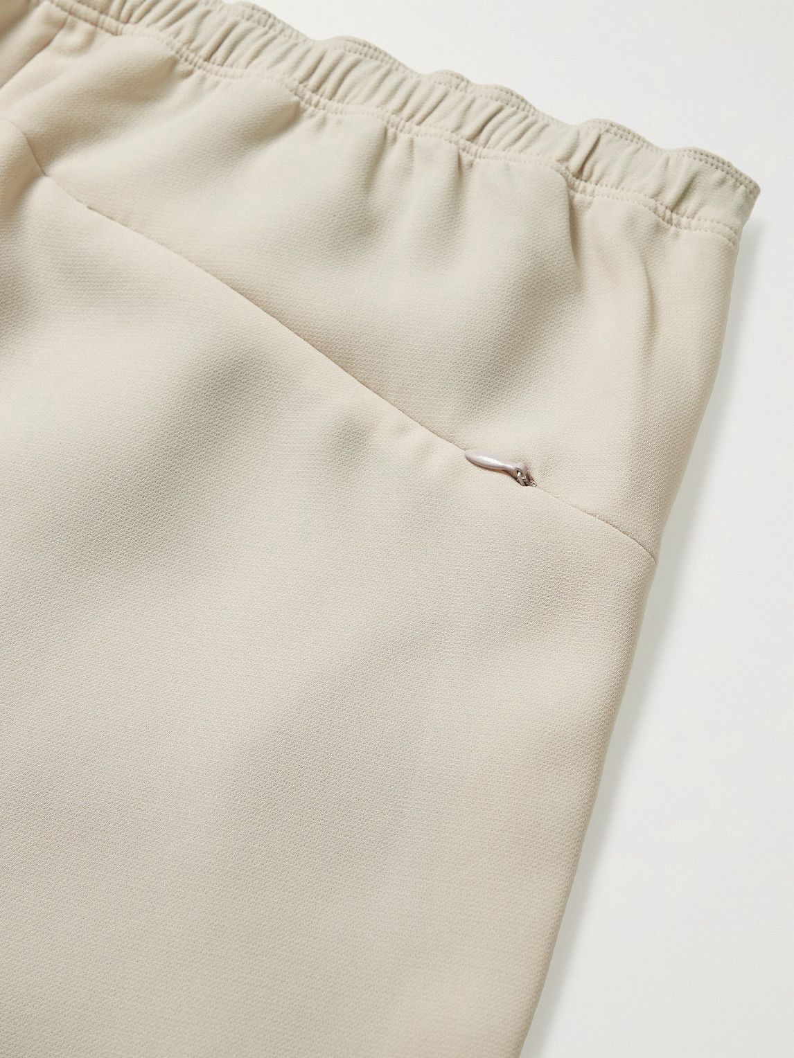 Lexi bootcut trousers in jersey for women white  Dondup