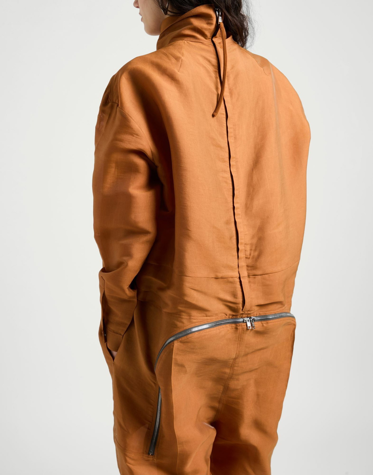 Rick Owens Womens Jumpsuit Tan