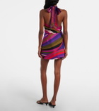 Pucci Iride silk wrap skirt