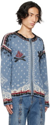 Andersson Bell Blue Flake Bear Jacket