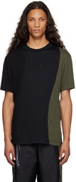 Moncler Genius Moncler x adidas Originals Black & Green T-Shirt