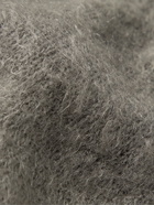 Auralee - Brushed Mohair and Wool-Blend Sweater - Gray