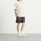 Represent Men's Washed Mesh Shorts in Vintage Khaki