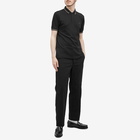 Fred Perry Men's Twin Tipped Polo Shirt in Black/Warm Grey/Brick