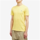 Polo Ralph Lauren Men's Custom Fit T-Shirt in Oasis Yellow
