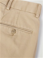 Polo Ralph Lauren - Straight-Leg Cotton-Blend Twill Suit Trousers - Neutrals