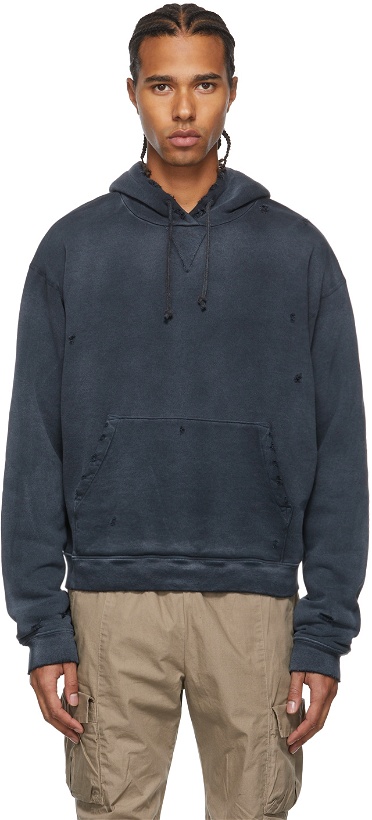 Photo: John Elliott Grey Sundrenched Thermal Lined Folsom Hoodie