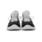 Fendi Black and White Tech Knit Sneakers