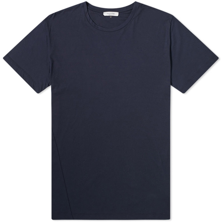 Photo: Valentino Rockstud Untitled Tee Navy