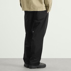 Norse Projects Men's Hestur Relaxed Twill Pleated Trousers in Black