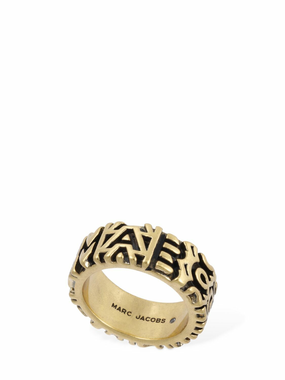 プレゼントに♪国内即発送☆MARC JACOBS MONOGRAM ENGRAVED ring Marc Jacobs Monogram Engraved Ring