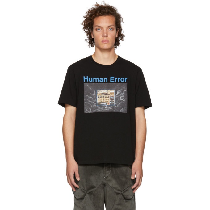 Photo: Undercover Black Human Error T-Shirt
