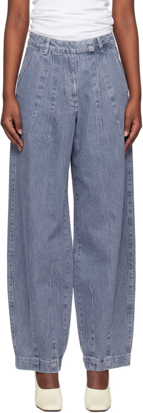 Photo: REMAIN Birger Christensen Blue Cocoon Jeans