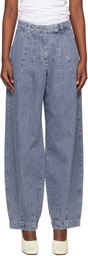REMAIN Birger Christensen Blue Cocoon Jeans