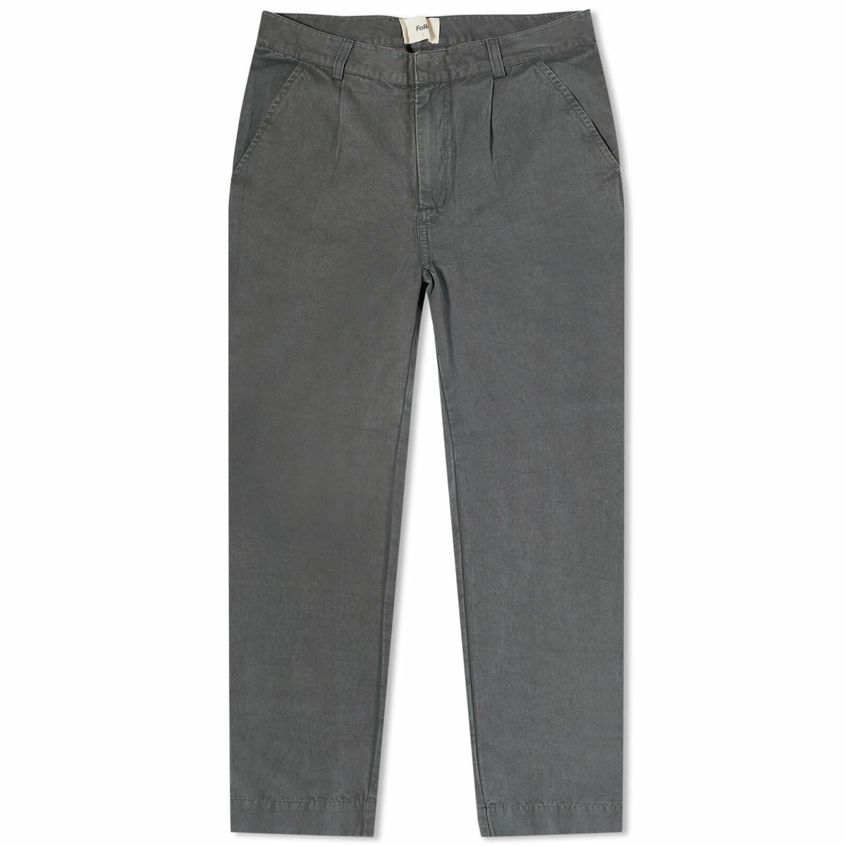 Folk Men's Signal Pant in Slate Slub Folk