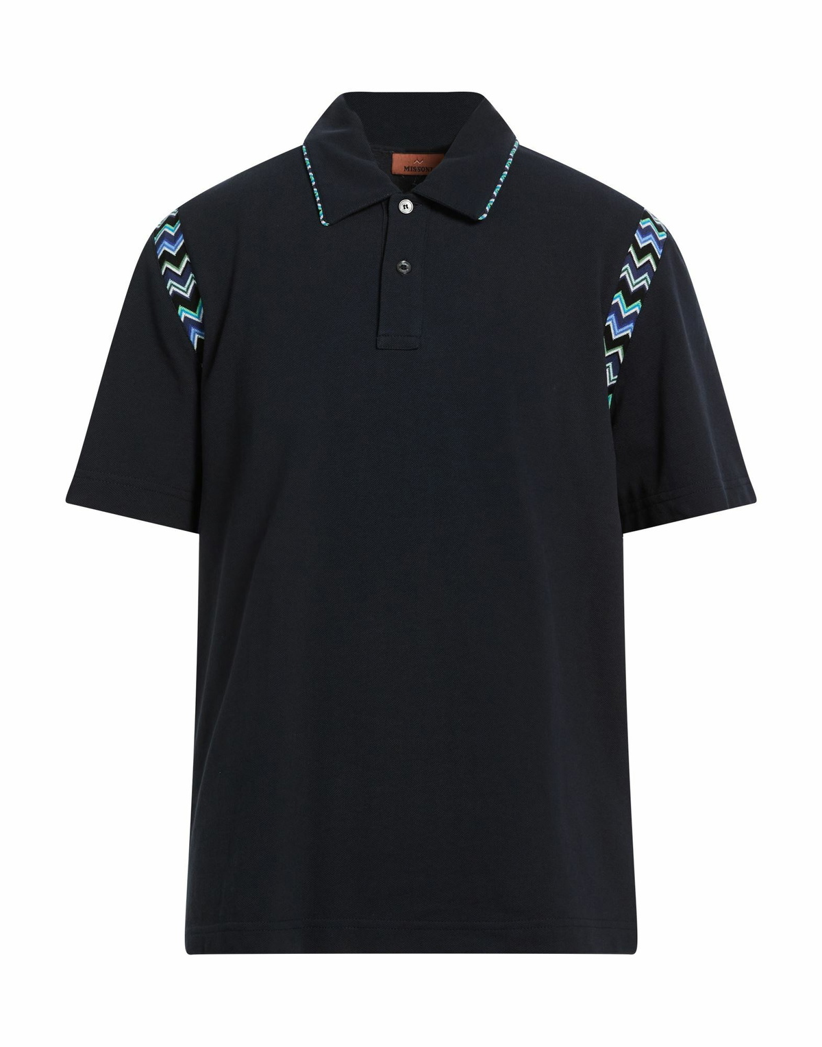 Missoni Mens Polo shirt in Black