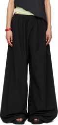 Acne Studios Black Relaxed Fit Lounge Pants