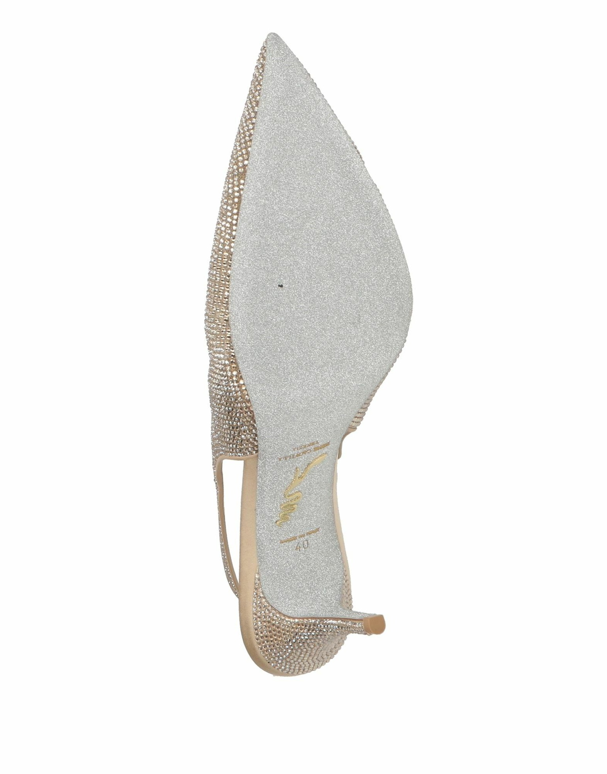Rene' Caovilla Womens Pumps in Gold