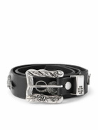 Enfants Riches Déprimés - Rat Chase 3.8cm Leather Belt - Black