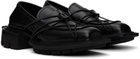 untitlab Black Reel Loafers