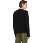 Acne Studios Black Peele Crewneck Sweater