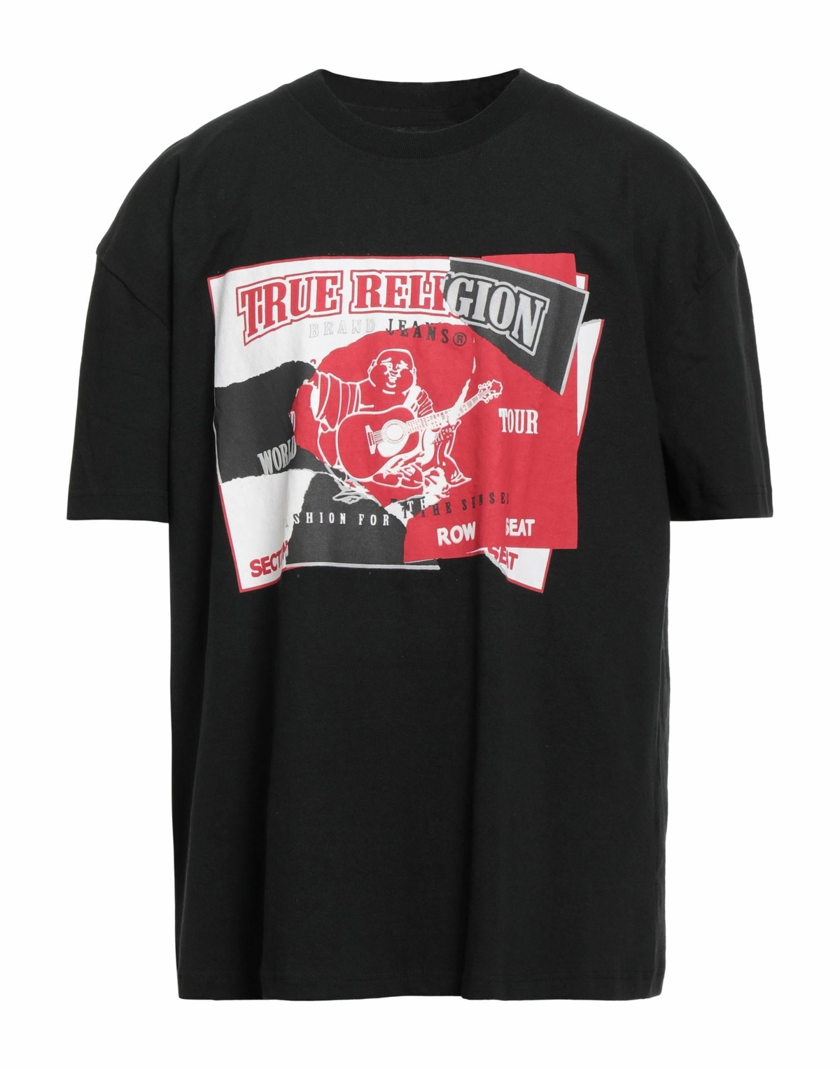 True Religion Mens T-shirt in Black