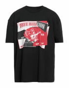 True Religion Mens T-shirt in Black