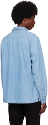PS by Paul Smith Blue Flap Pocket Shirt