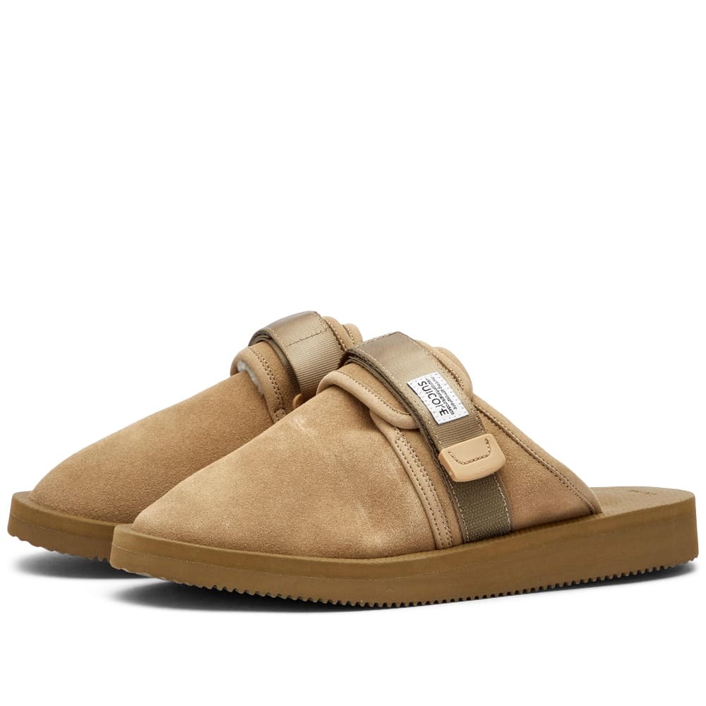 Suicoke Women's Zavo Mab Slide in Taupe Suicoke