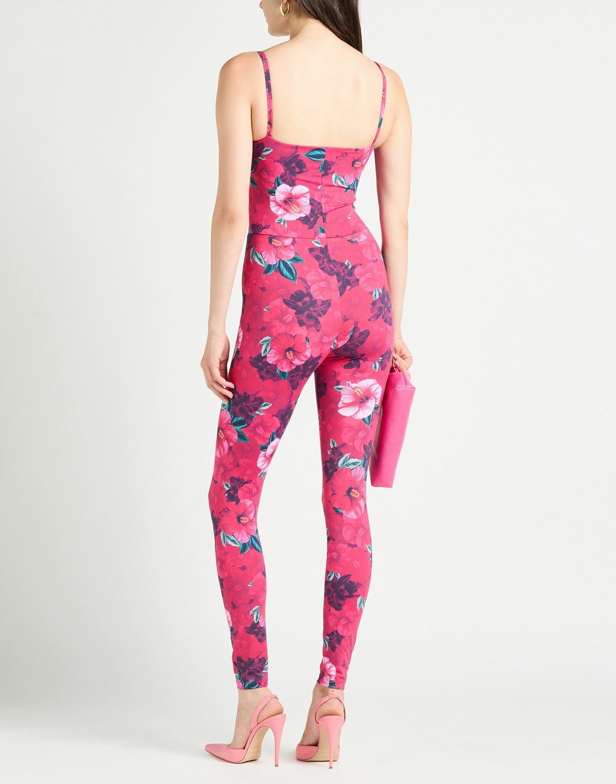 Pinko Womens Jumpsuit in Magenta