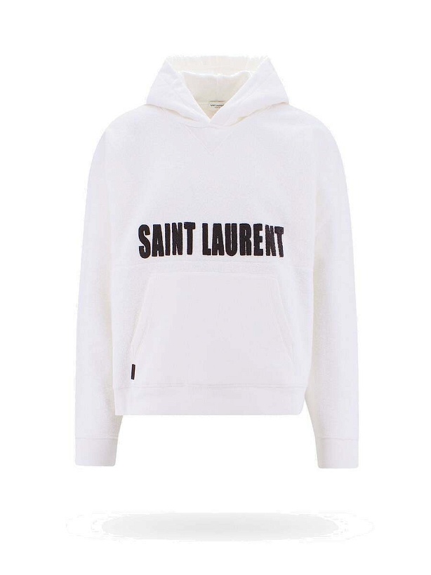 Photo: Saint Laurent   Sweatshirt White   Mens