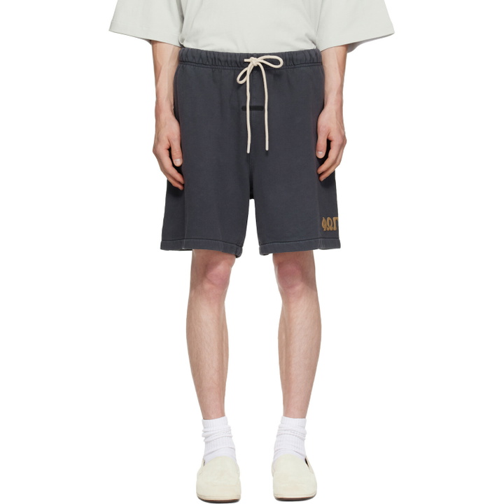 Photo: Fear of God ESSENTIALS Gray Classic Shorts