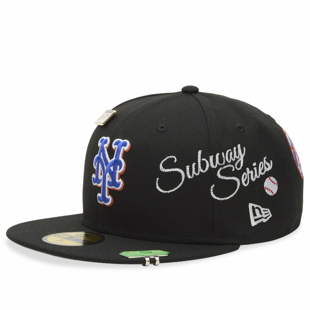 New Era Image New York Mets Subway Series 59Fifty Cap in Black