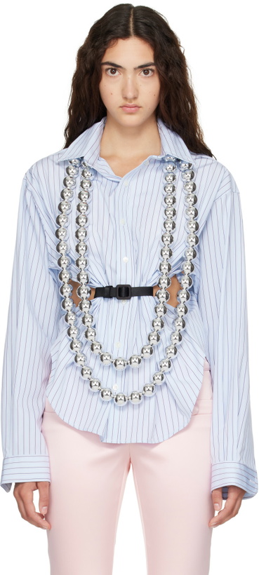 Photo: VAQUERA 'XL Silver Ball' Necklace