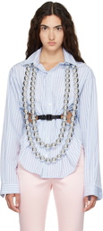 VAQUERA 'XL Silver Ball' Necklace