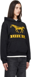 Rhude Black Dinero Hoodie