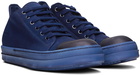 Rick Owens Drkshdw Indigo Low Sneakers