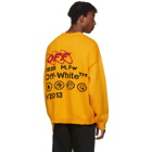 Off-White Yellow and Black Industrial Y013 Sweater
