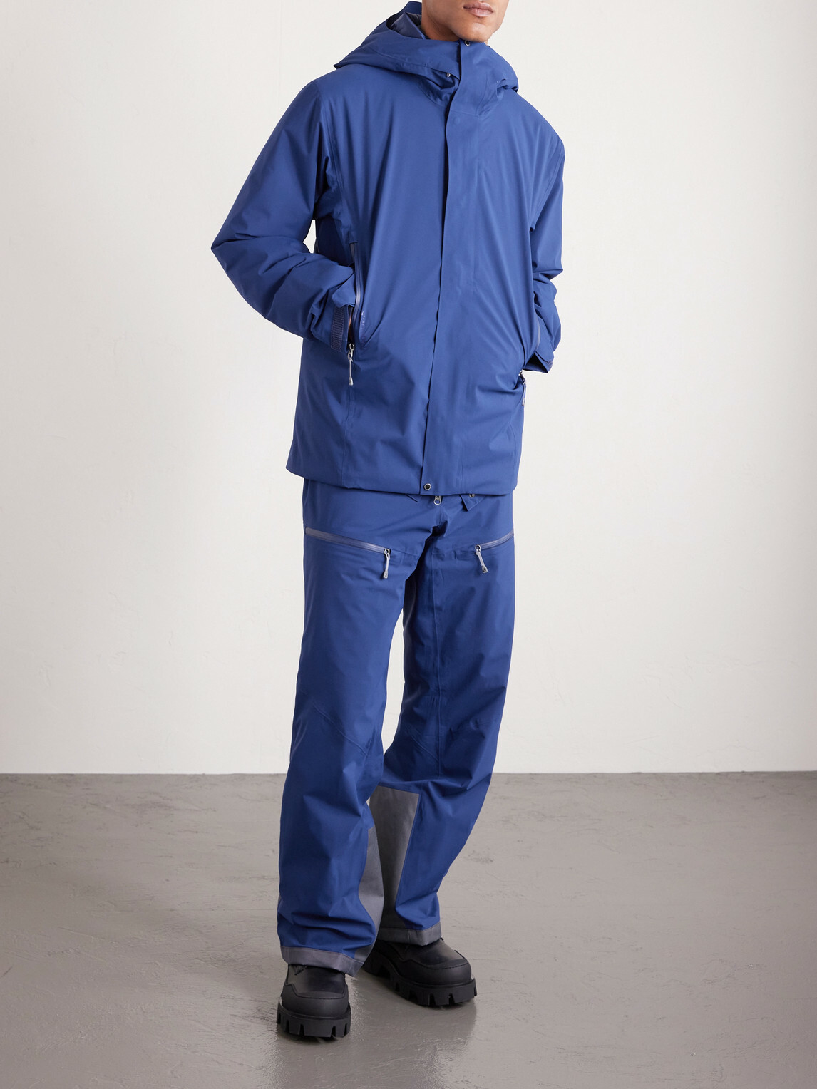Houdini - Padded Recycled Hooded Ski Jacket - Blue