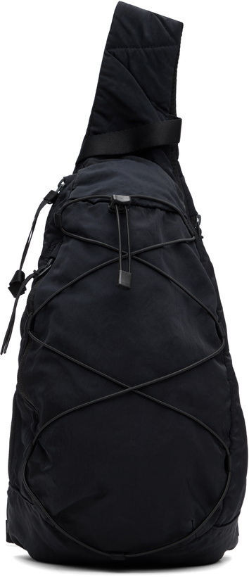 Photo: C.P. Company Navy Nylon B Crossbody Backpack