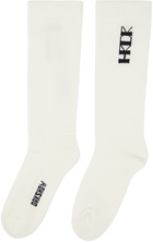 Rick Owens Drkshdw Logo Socks